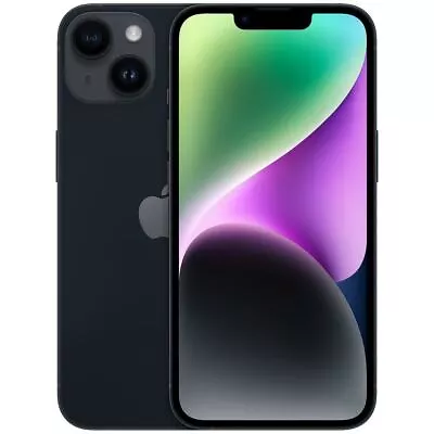 $557.02 • Buy Apple IPhone 14 A2649 128GB Midnight Unlocked Very Good Condition