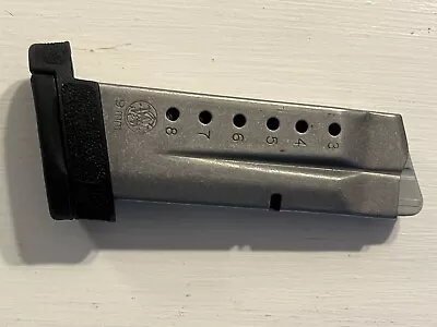 Smith & Wesson M&P Shield 8 Round 9mm Magazine 8rd Factory Original Stainless • $29.99