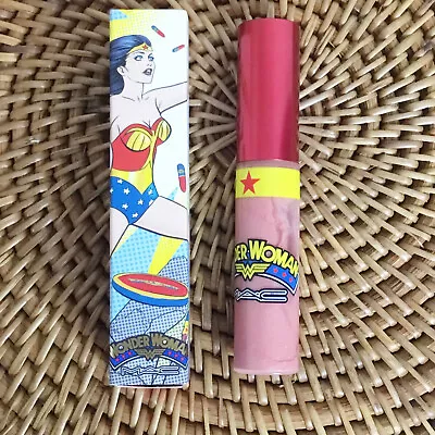 MAC WONDER WOMAN Emancipation LIP GLOSS STUNNING SEXY SHINE! VERY RARE! • $100