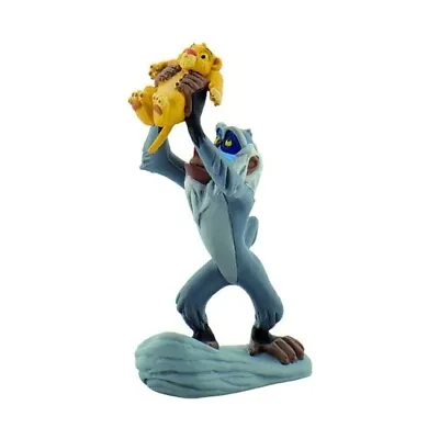 The Lion King Figurine Rafiki With Simba Baby 10 CM Bullyland Walt Disney 122563 • £13.19