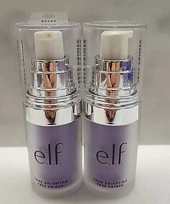 2 E.L.F. TONE ADJUSTING FACE PRIMER 83403 Brightening Lavender. • $12