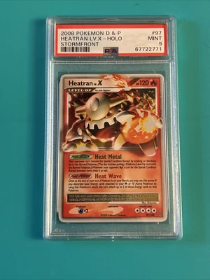 $44 • Buy Heatran LV. X  Holo PSA 9 Mint #97/100 2008 Stormfront Pokemon #R