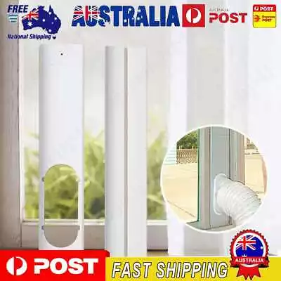 $24.85 • Buy Adjustable Mobile Air Conditioner Baffle Window Adapter Portable Window Kit Kits