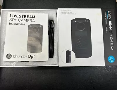 Spy Camera With Live Streaming And Wifi - 720p - Supports Android And Ios • £29.99