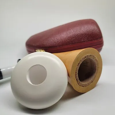 9mm Filtered Genuine Natural GOURD Calabash Meerschaum Pipe By CPW Calabash A825 • £339
