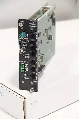 Optelecom 9412R/SM-FC 22613-3 Video RX & Voice/Data MUX/Demux FIBER Module • $218.50