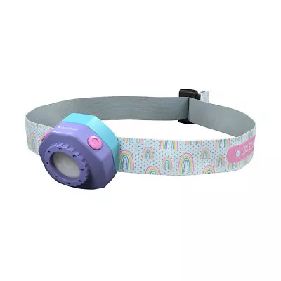 Led Lenser Kidled 4R Kids Rechargeable Headlamp Head Torch | Purple • $58.80