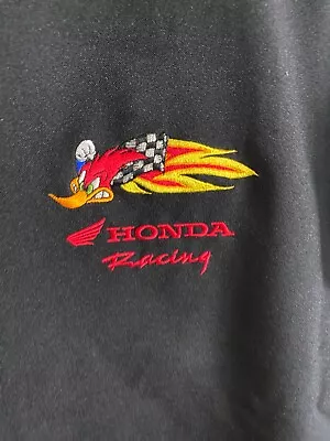 Honda Racing Embroidered Mechanic SHORT SLEEVE BUTTON UP SHIRT Medium M  • $60