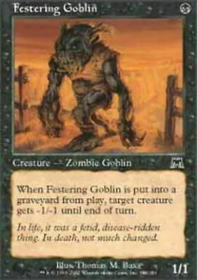 Festering Goblin - Magic The Gathering - Onslaught - MTG • £0.99