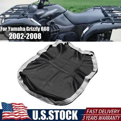 US Ship ATV Seat Cover For Yamaha Grizzly 660 2002-2008 03 04 05 06 PU Leather • $12.49