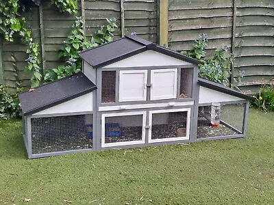 Large Outdoor 2 Storey 'Small Animal' House/Hutch With Run • £150