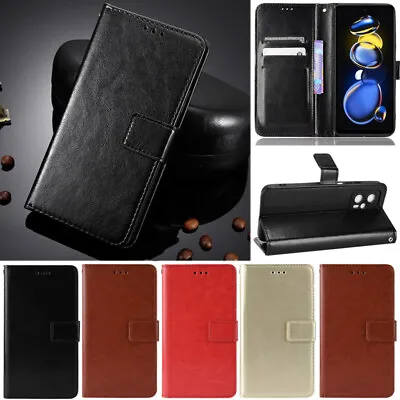 For Xiaomi Poco F5 Redmi 13C A3 A1+ Note 12S 13 Pro Retro Wallet Flip Case Cover • $15.39