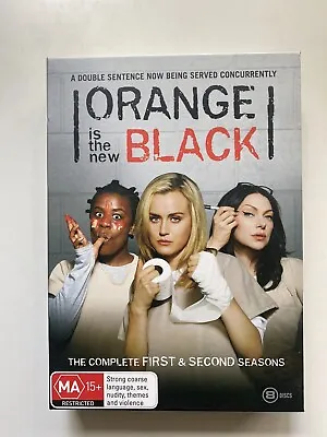 Orange Is The New Black : Season 1-2 | Boxset DVD 2013 R4 PAL VGC Free Post • £10.57