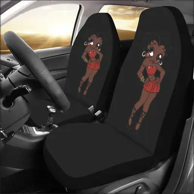 $54.99 • Buy Betty Boop Afro American Car Seat Cover Funny Gift Idea