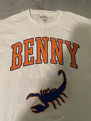 Benny The Butcher Knicks New York Pop Up T Shirt Pyrex Griselda White - SZ. L • $80
