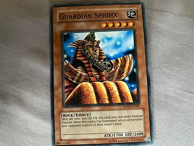 Guardian Sphinx RP02-EN067 Common Retro Pack 2 Very Good  Yugioh • £0.99