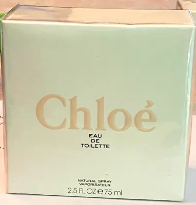 Chloe Eau De Toilette 2.5oz 75ml Natural Spray NEW • $67.75