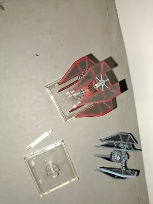 X Wing 2nd Edition Imperial Tie Defenders X 2 With Base • £12