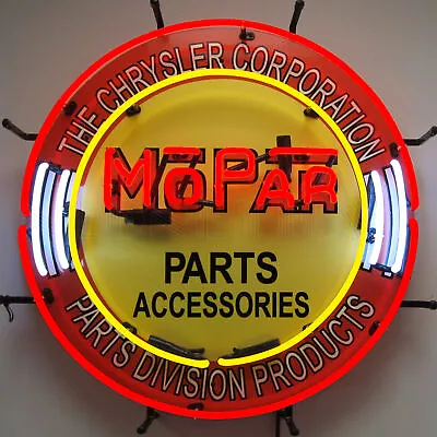 Mopar Circle Neon Sign • $481.91