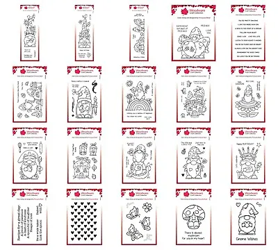 £4.50 • Buy Woodware Clear Stamps - Gnome Collection - NEW -MULTIBUY DISCOUNT