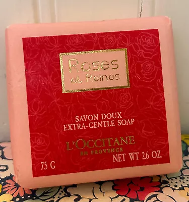 Loccitane Roses Et Reines Extra Gentle Soap 2.6 Oz • $10.99