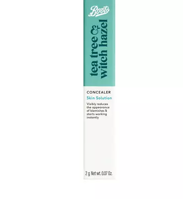 £5.45 • Buy Boots Tea Tree & Witch Hazel Concealer In Natural 2g BNIB