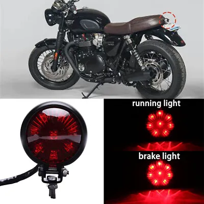 For Triumph Bonneville Motorcycle Tail Light LED Bullet Brake Stop Rear Lamp • $15.90