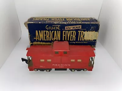 Vintage American Flyer 3/16  Scale S Gauge Caboose #630 W/ Box - Train Railroad • $12.99