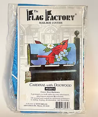 The Flag Factory Mailbox Cover Cardinal W/ Dogwood #63974 • $7.99