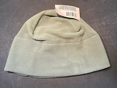 USGI Military Micro Fleece Cap Hat Olive Drab Fleece Cap Beanie Army NEW • $12.99