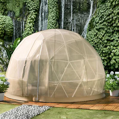 VEVOR Igloo Dome Garden/Pub/Restaurant Dining Pod All Weather PVC Canopy Shelter • £405.49