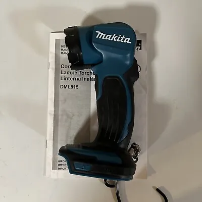 MAKITA DML815 18v LED CORDLESS FLASHLIGHT ~ BARE TOOL ~ (B) • $19.99