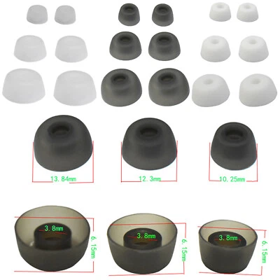 $9.67 • Buy Silicone Ear Tips In-Ear For Jabra Elite 75t/65t/Active/Sport Evolve Earphones