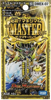 1pack Duel Masters TCG Kaijudo DMEX-07 Maximum The Master Pack  JAPANESE • $6.99