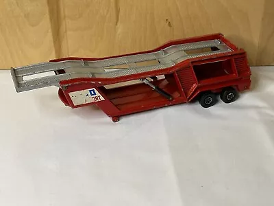 1976 Matchbox Lesney Super Kings K-10 Car Transporter Semi Truck Trailer Vintage • $19.99