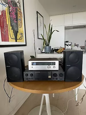 Stereo Hi-fi - Marantz Amplifier Pioneer Speakers Rotel Tuner & Turntable • $300