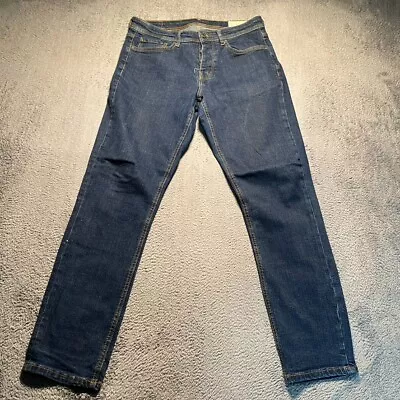 Denim Co Jeans Mens W32 L30 Blue Stretch Slim Denim Pants • £12.50