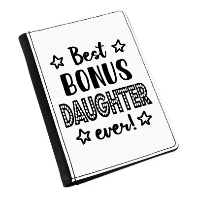Best Bonus Daughter Ever Passport Holder Cover Case Funny Joke Step Love Child • £16.99
