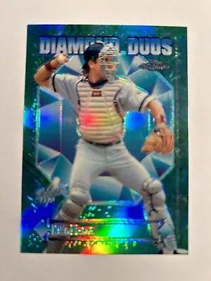 1997 Topps Chrome Refractor Diamond Duos Mike Piazza/ Hide Nono • $17