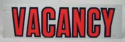 $45 • Buy VACANCY Vintage Sign Hotel Motel Apartment Rooming House Shop Advertising