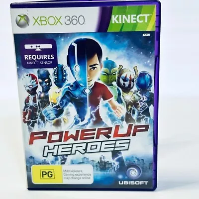 Power Up Heroes (Xbox 360 2011) PAL Complete Powerup Game Kinect Free Post • $8.99