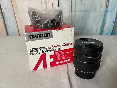Tamron AF28-200mm SuperII-MACRO F3.8-5.6 Aspherical (IF) MINOLTA-AF • $60.50