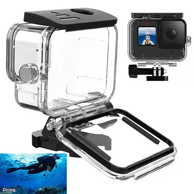 Diving Housing For GoPro Hero 12 11 10 9 Black 45M Depth Waterproof Case AU • $20.81