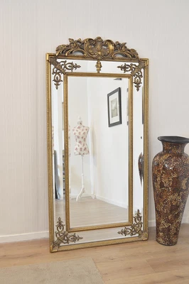 £449.99 • Buy Large Mirror Gold Ornate Antique Design Wall Mounted New 6Ft X 3Ft 183cm X 92cm