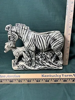 McCoy Pottery  Zebra Planter 1956-57 • $400