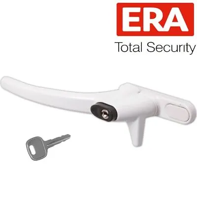 UPVC WINDOW LOCK Handle Cockspur White Keyed Key Lockable Security Double Glazed • £6.55