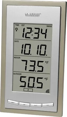 La Crosse Technology Weather Station WS-9013U Wireless Temperature Station Date • $39.95