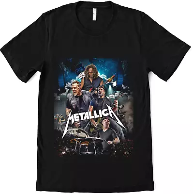 Metallica T-shirt Mens Womans T-shirt Crew Neck Short Sleeve Tee Top T Shirt M18 • £14.95