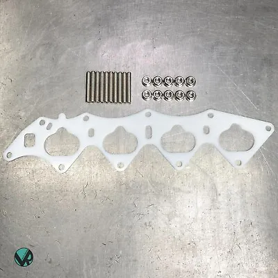 B16 / B18C5 Thermal Intake Manifold Gasket With Extended Studs For Honda Acura • $39.95