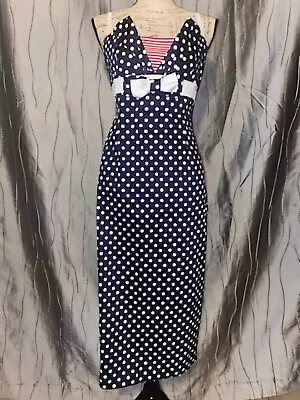 Vintage Tatyana Peggy Swing Dress Size XL Zip-Up Beautiful Rare American Theme • £1.81